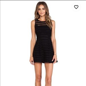 Revolve Nanette Lapore Take a risk black romper